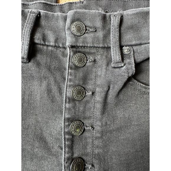 AE Next Level Curvy High-Waisted Flare Jean black size 6 - Picture 6 of 12